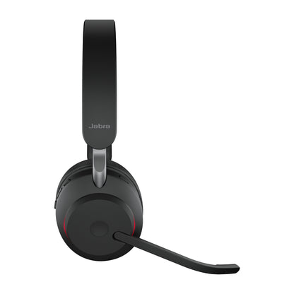 Jabra Evolve2 65 Headset Trådlös Huvudband Kontor/callcenter USB Type-C Bluetooth Svart