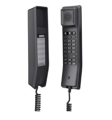 Grandstream Networks GHP611 IP-telefoner Svart 2 linjer Wi-Fi