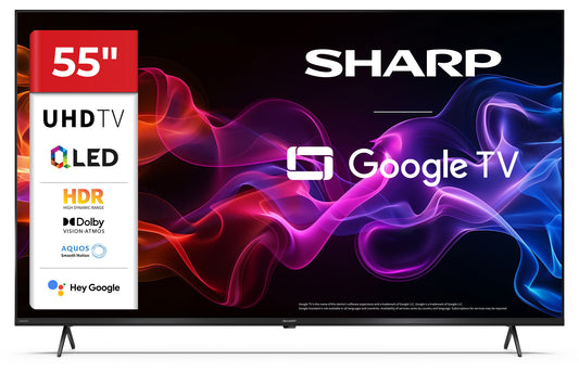 Sharp 55HP5265E TV-apparat 139,7 cm (55") 4K Ultra HD Smart-TV Wi-Fi Svart