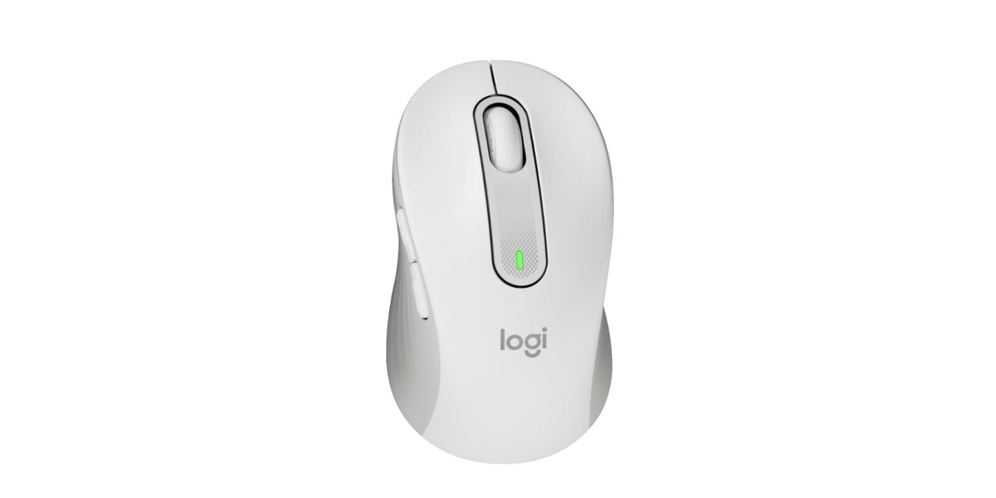 Logitech 920-011038 tangentbord Mus inkluderad Kontor Bluetooth QWERTY Nordic Vit