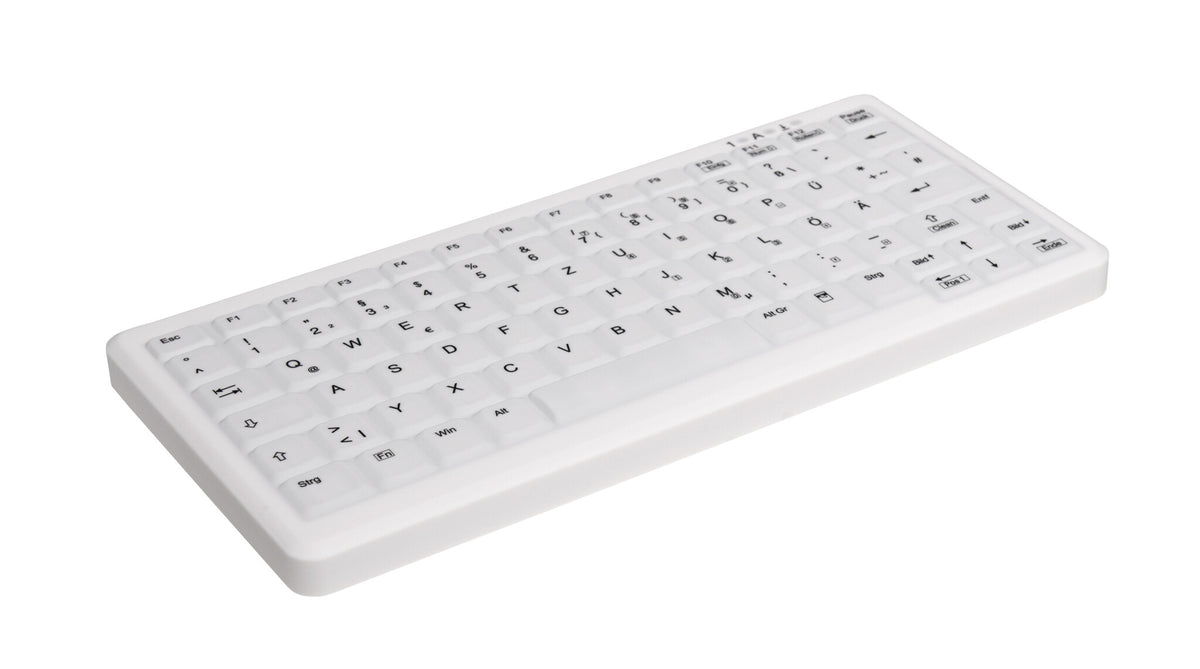 CHERRY AK-C4110 tangentbord Medical RF Trådlös AZERTY Fransk Vit