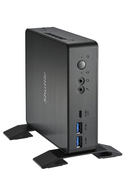 Shuttle NC40U datorhölje & moderkort 0.84L sized PC Svart 7305 Intel® SoC 1,1 GHz