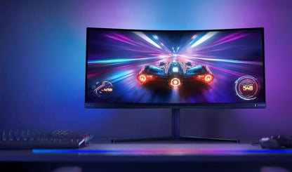 Philips Evnia 6000 34M2C6500/00 platta pc-skärmar 86,4 cm (34") 3440 x 1440 pixlar Wide Quad HD QD-OLED Grå