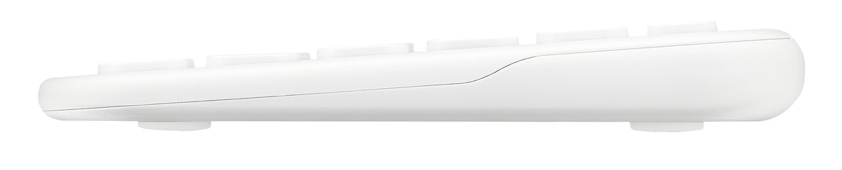 ASUS Marshmallow Keyboard KW100 tangentbord Hem Bluetooth QWERTZ tyska Vit