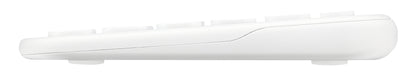 ASUS Marshmallow Keyboard KW100 tangentbord Hem Bluetooth QWERTZ tyska Vit