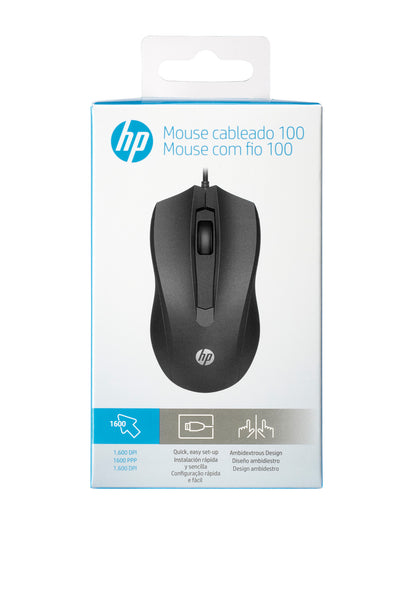 HP trådad mus 100