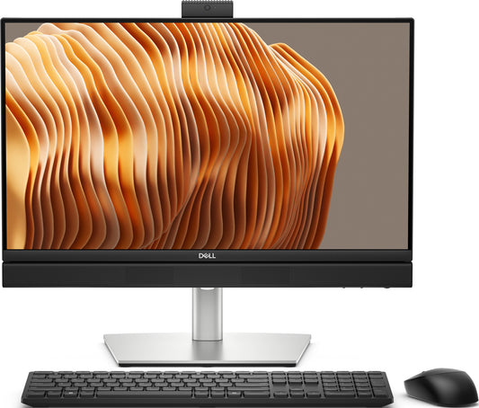 DELL Pro QB24250 Intel Core Ultra 5 245 61 cm (24") 1920 x 1080 pixlar Allt-i-ett-dator 16 GB DDR5-SDRAM 512 GB SSD Windows 11 Pro Wi-Fi 6E (802.11ax) Svart, Silver