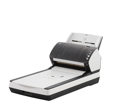 Ricoh fi-7240 Flatbädds- och ADF-scanner 600 x 600 DPI A4 Svart, Vit