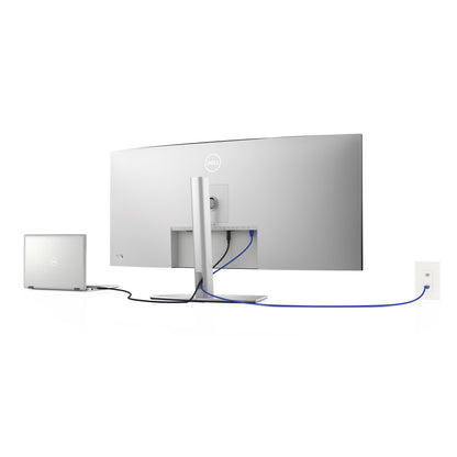 DELL UltraSharp U4021QW LED display 100,8 cm (39.7") 5120 x 2160 pixlar 4K DCI LCD Silver