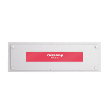 CHERRY MX-LP 2.1 Compact Wireless tangentbord Spela Trådlös RF + Bluetooth QWERTZ tyska Vit