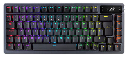 ASUS M701 ROG AZOTH/NXRD/FR tangentbord Spela USB + RF Wireless + Bluetooth AZERTY Fransk Svart