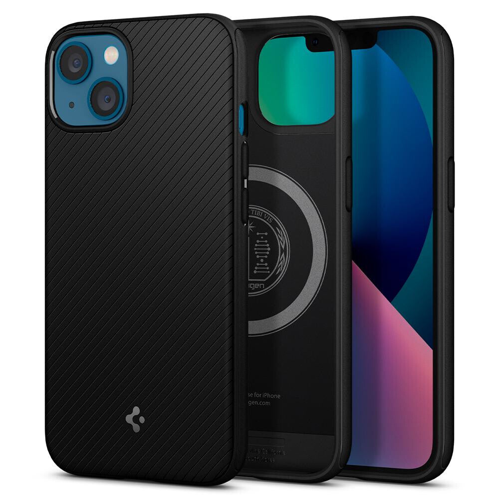 Spigen ACS03546 mobiltelefonfodral 15,5 cm (6.1") Mobilskal Svart