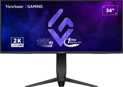Viewsonic VX Series VX3480-2K-PRO platta pc-skärmar 86,4 cm (34") 3440 x 1440 pixlar UltraWide Quad HD LED Svart