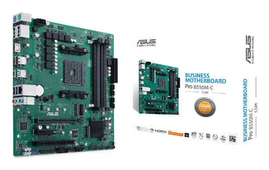 ASUS PRO B550M-C/CSM AMD B550 Uttag AM4 micro ATX