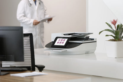 HP Digital Sender Flow 8500 fn2 Flatbädds- och ADF-scanner