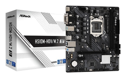 Asrock H510M-HDV/M.2 SE Intel H470 LGA 1200 (Socket H5) micro ATX