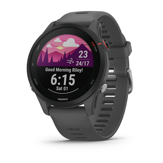 Garmin Forerunner 255 3,3 cm (1.3") MIP 46 mm Digital 260 x 260 pixlar Grå Wi-Fi GPS