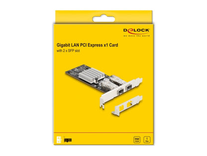 DeLOCK 88336 nätverkskort Intern Fiber 1000 Mbit/s