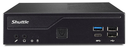 Shuttle DH610 datorhölje & moderkort 1,3L storlek PC Svart LGA 1700