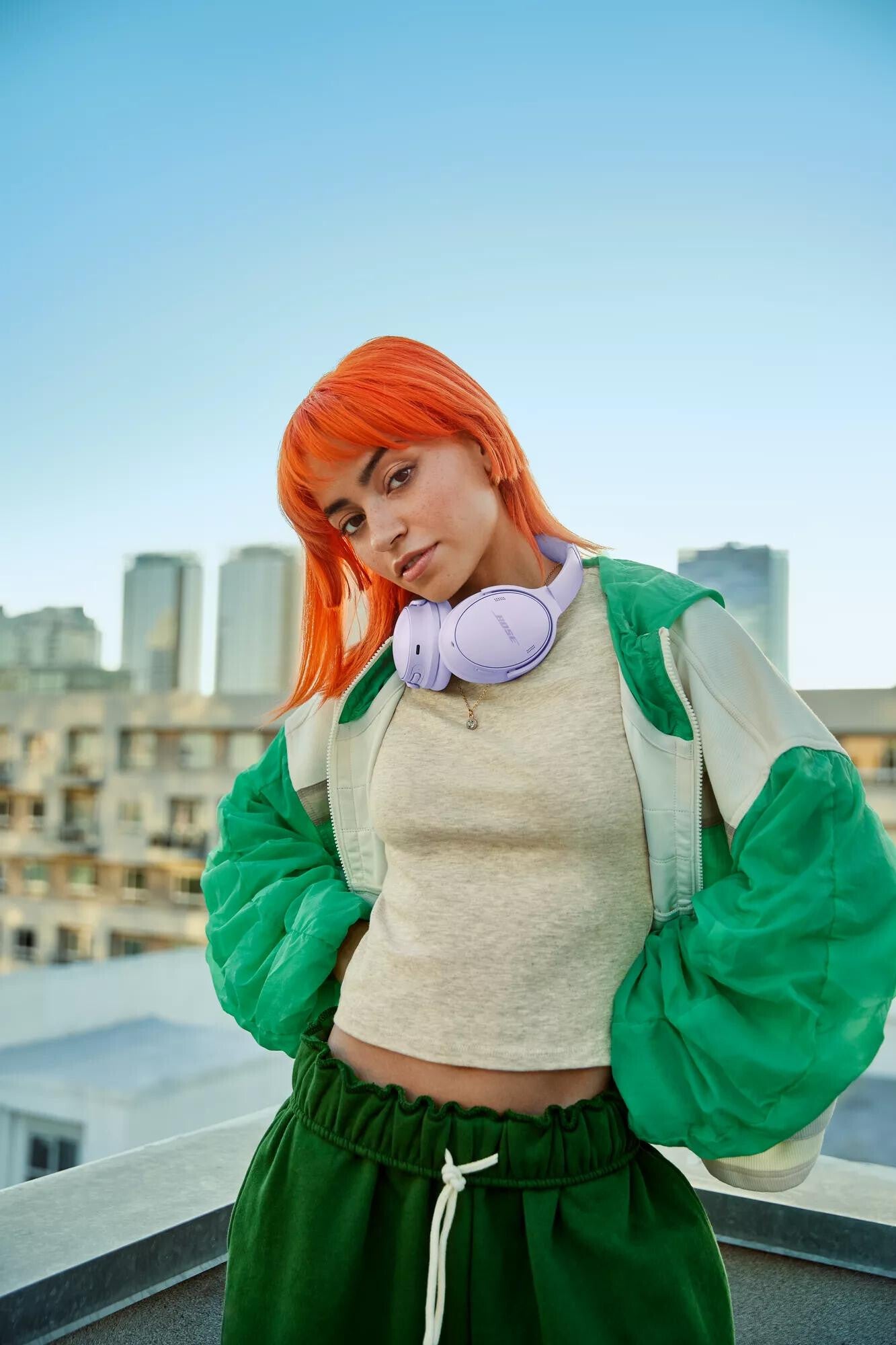 Bose 884367-1200 hörlur och headset Kabel & Trådlös Huvudband Musik/vardag Bluetooth lila