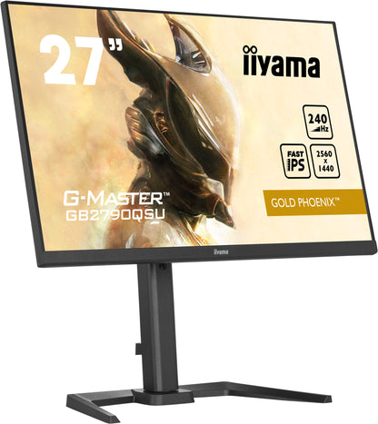 iiyama GB2790QSU-B5 platta pc-skärmar 68,6 cm (27") 2560 x 1440 pixlar Wide Quad HD LCD Svart