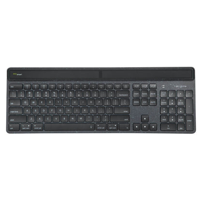 Targus Sustainable Energy Harvesting EcoSmart tangentbord Universal Bluetooth QWERTY Nordic Svart