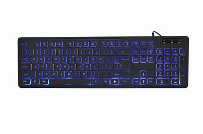 Gembird KB-UML3-02 tangentbord Hem / Kontor USB QWERTY Engelska (USA) Svart