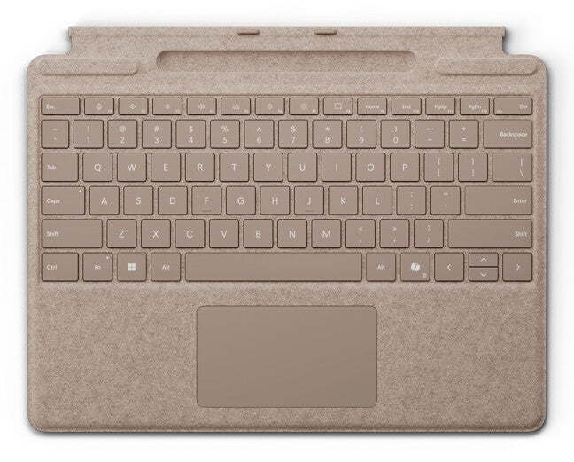 Microsoft Surface Pro Keyboard with pen storage QWERTZ tyska Microsoft Cover port Beige