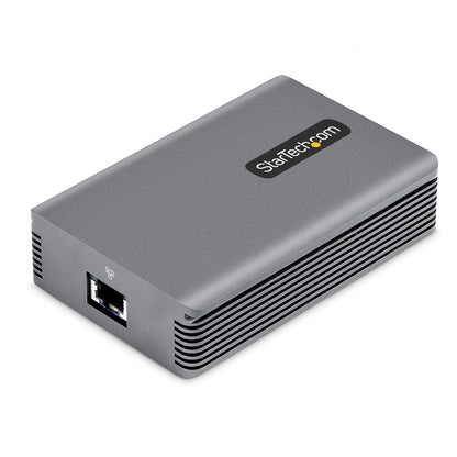 StarTech.com Thunderbolt 3 till Ethernet-adapter, 10GbE - Multi-Gigabit, Thunderbolt 3 till RJ45-nätverksadapter - 10GBASE-T/5-2.5GBASE-T NIC - 10G-nätverksadapter med TB3-certifierad kabel, Win/Mac