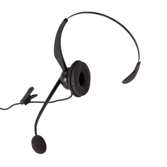 Auerswald COMfortel H-200 Headset Kabel Huvudband Kontor/callcenter USB Type-A Svart