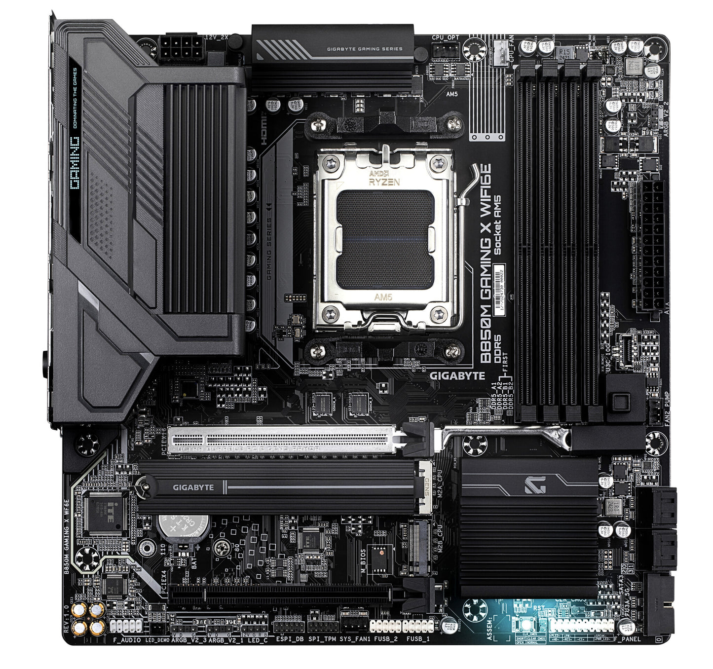 GIGABYTE B850M GAMING X WIFI6E AMD B850 AM5-sockel micro ATX