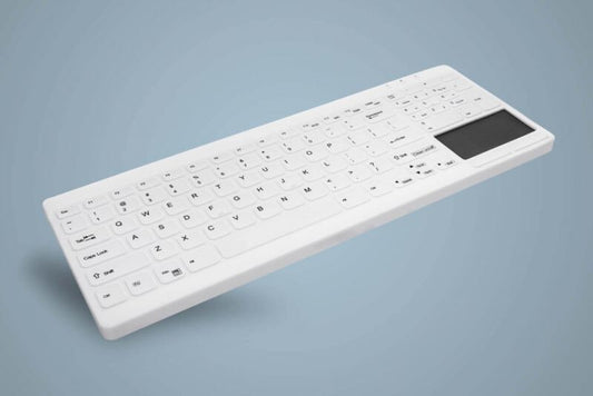 Active Key AK-C7412 tangentbord Medical USB QWERTZ tyska Vit