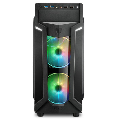Sharkoon VG6-W RGB Midi Tower Svart
