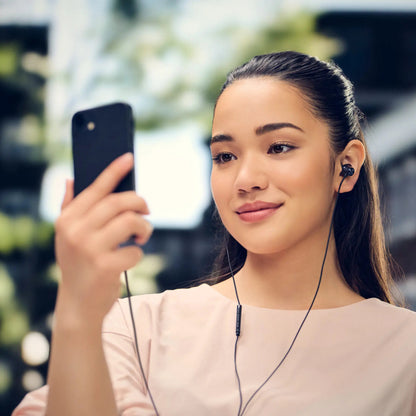 Panasonic RP-TCM225DEK hörlur och headset Kabel I öra Samtal/musik USB Type-C Svart