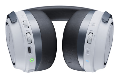 Turtle Beach Stealth 700 Headset Kabel Huvudband Spela Bluetooth Grå, Vit