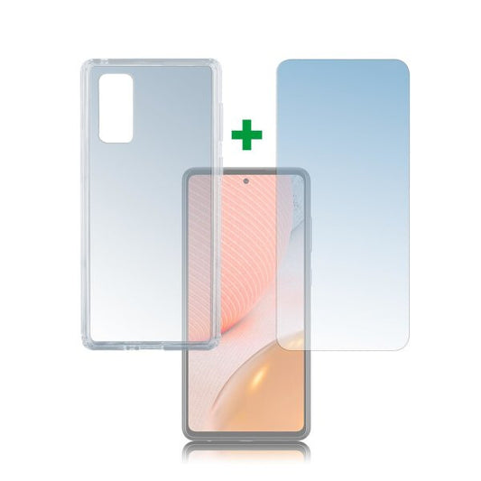4smarts 360° Protection Set mobiltelefonfodral 17 cm (6.7") Omslag Transparent