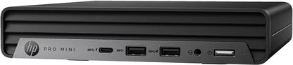 HP Pro 400 G9 Intel® Core™ i5 i5-12500T 16 GB DDR4-SDRAM 512 GB SSD Windows 11 Pro Mini PC Mini-PC Svart