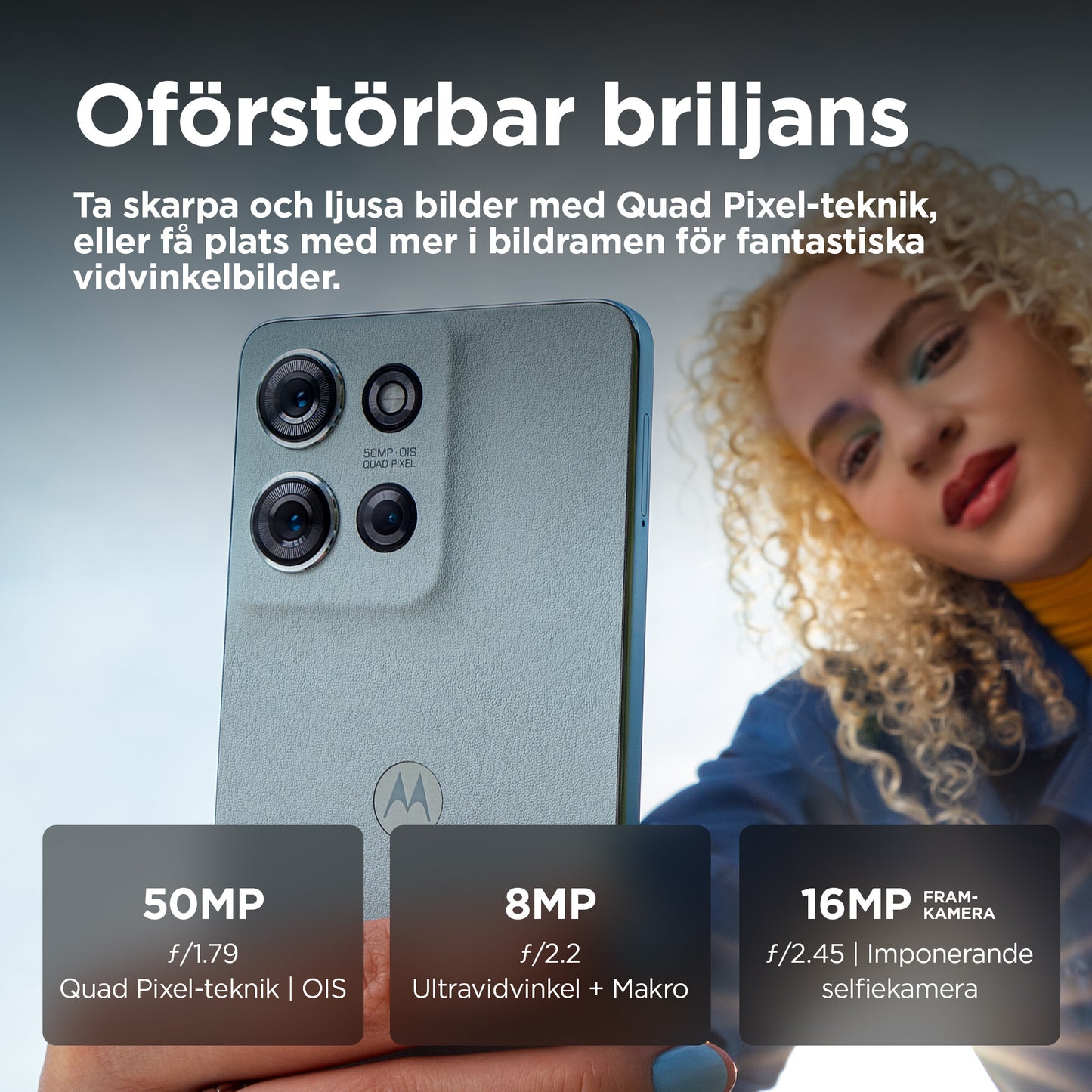 Motorola moto g75 5G 17,2 cm (6.78") Hybrid Dual SIM Android 14 USB Type-C 8 GB 256 GB 5000 mAh Grön