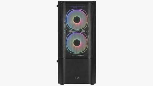 Aerocool Quantum Mesh-G-BK-V2 Midi Tower Svart