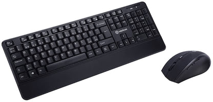 Voxicon DMK-201WLH# tangentbord Mus inkluderad Universal RF Trådlös QWERTY Nordic Svart