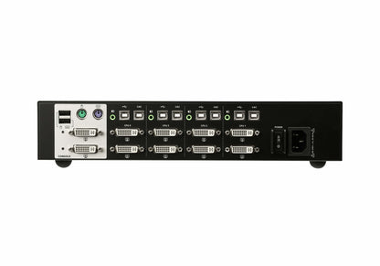 ATEN USB DVI Dual Display säker KVM-switch med 4 portar (PSS PP v3.0-kompatibel)