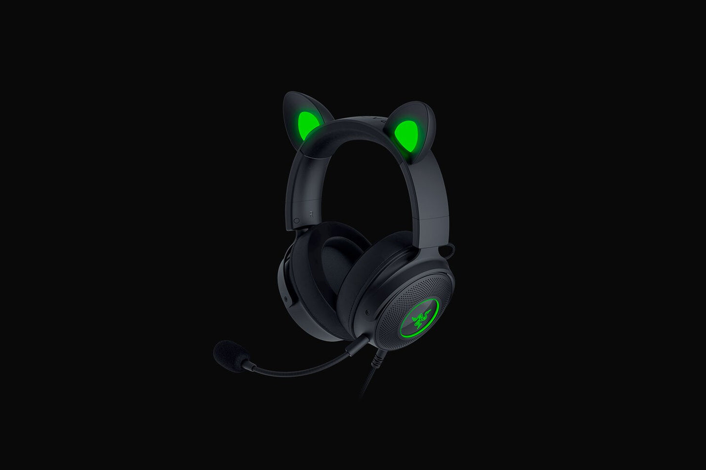Razer Kraken Kitty V2 Pro Headset Kabel Huvudband Spela USB Type-A Svart