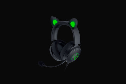 Razer Kraken Kitty V2 Pro Headset Kabel Huvudband Spela USB Type-A Svart