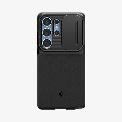 Spigen Optik Armor mobiltelefonfodral 17,5 cm (6.9") Omslag Svart