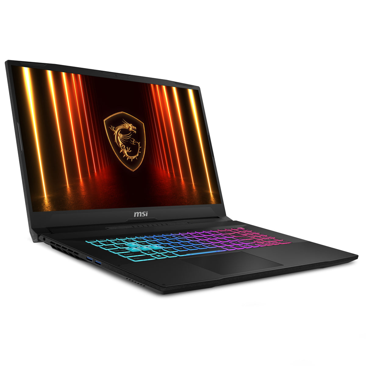 MSI Katana 17 HX B14WGK-065 Intel® Core™ i7 i7-14650HX Bärbar dator 43,9 cm (17.3") Full HD 16 GB DDR5-SDRAM 1 TB SSD NVIDIA GeForce RTX 5070 Wi-Fi 6E (802.11ax) Windows 11 Home Svart
