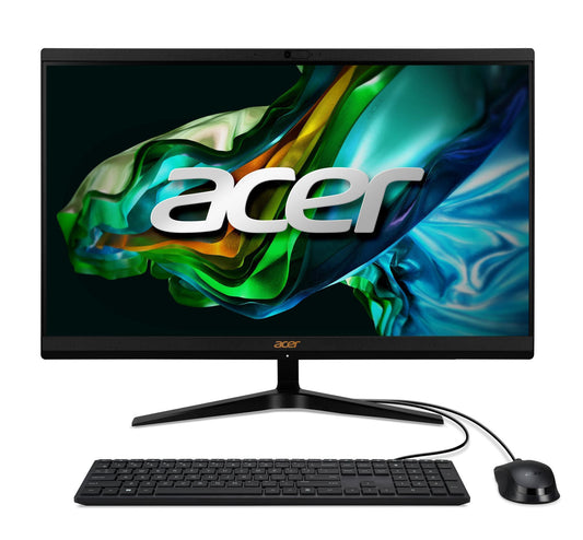 Acer Aspire C24-1800 Intel® Core™ i5 i5-12450H 60,5 cm (23.8") 1920 x 1080 pixlar Allt-i-ett-dator 16 GB DDR4-SDRAM 1 TB SSD Windows 11 Home Wi-Fi 6E (802.11ax) Svart