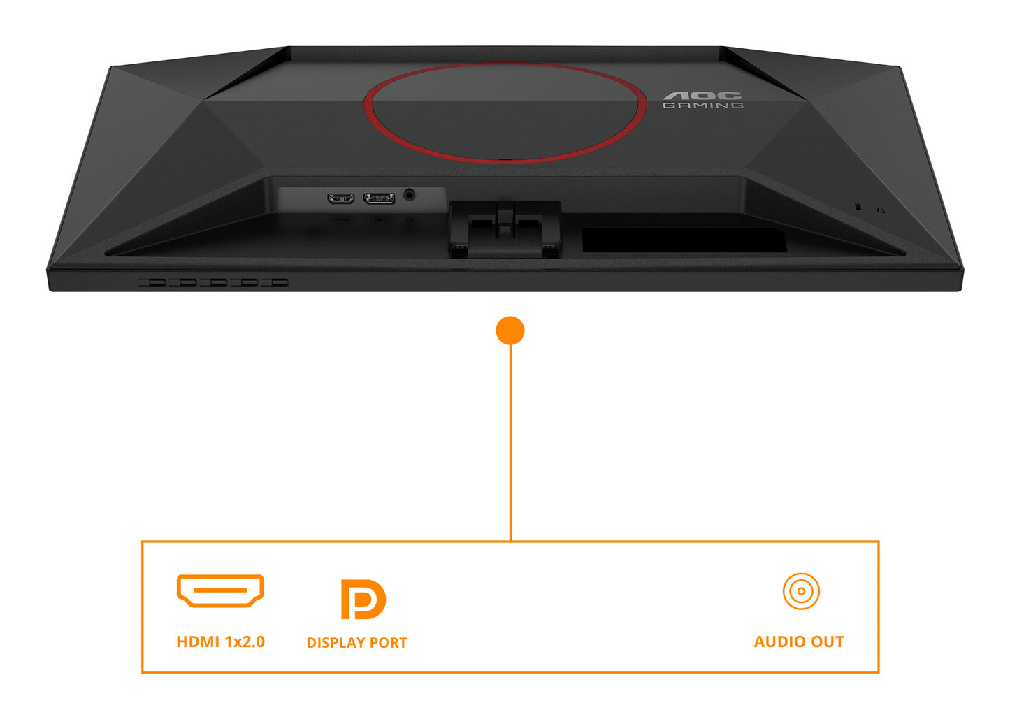 AOC G4 24G42E platta pc-skärmar 60,5 cm (23.8") 1920 x 1080 pixlar Full HD LCD Svart