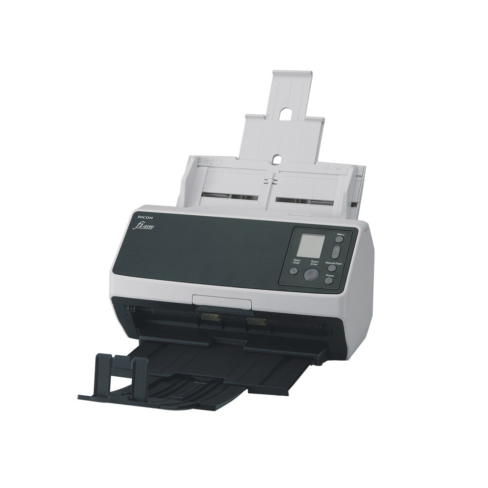 Ricoh fi-8190 ADF + scanner med manuell matning 600 x 600 DPI A4 Svart, Grå