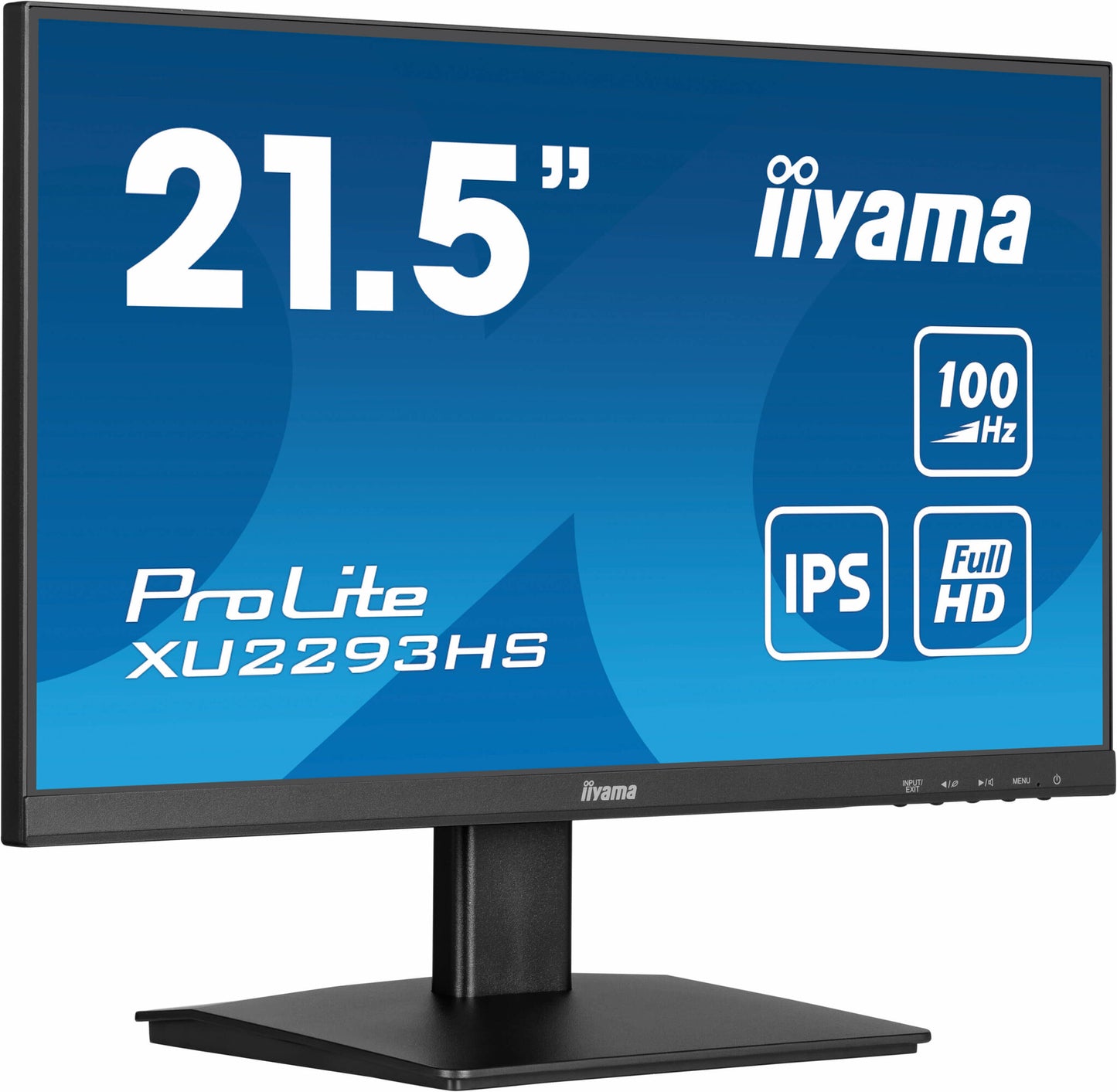 iiyama ProLite XU2293HS-B6 platta pc-skärmar 54,6 cm (21.5") 1920 x 1080 pixlar Full HD LED Svart