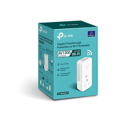 TP-Link TL-WPA8631P 1300 Mbit/s Nätverksansluten (Ethernet) Wi-Fi Vit 1 styck